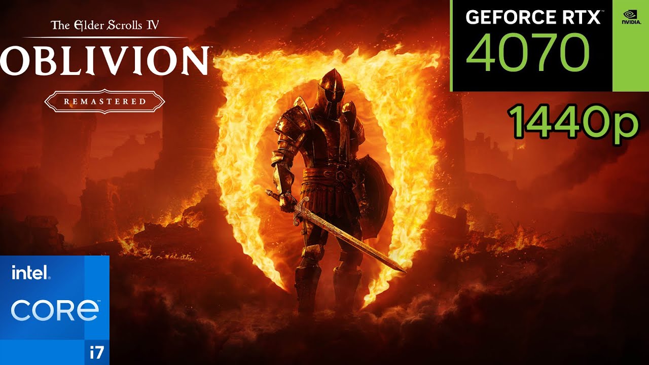 The Elder Scrolls IV: Oblivion Remastered - i7-13700H - 16GB RAM - RTX 4070 - 1440p
