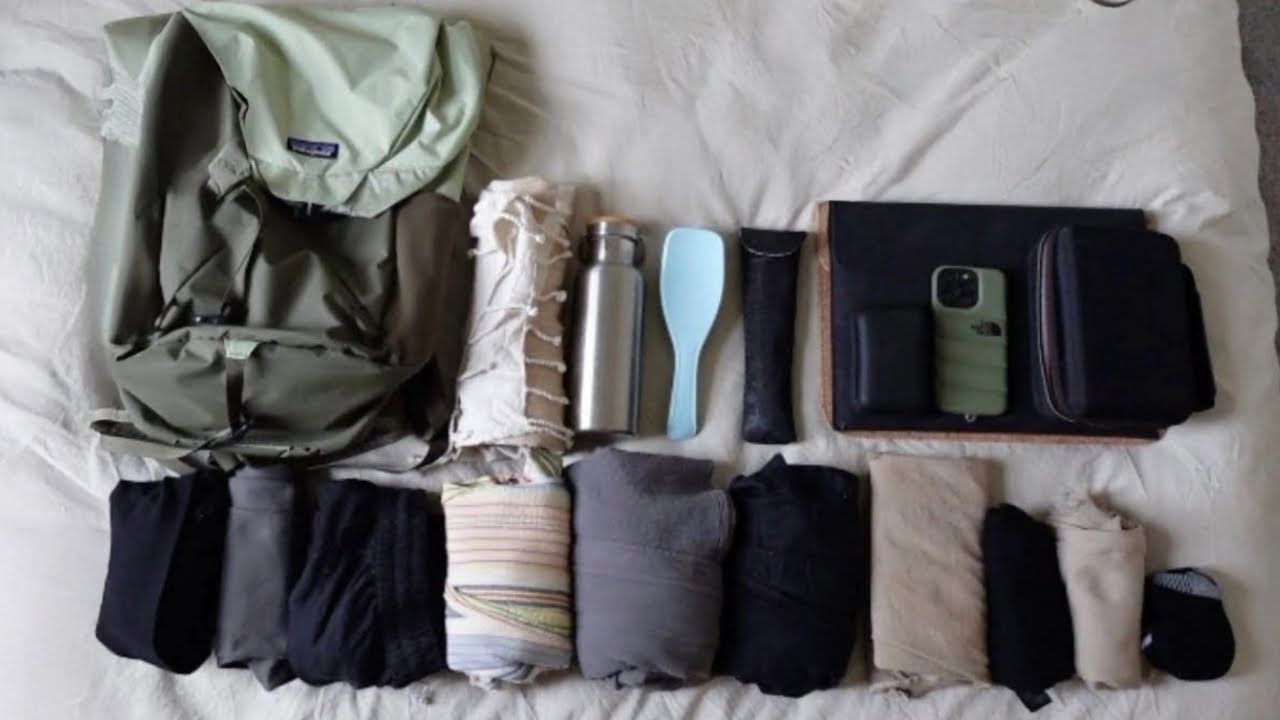 EXTREME MINIMALIST | Packing My 33 Items in ONE Bag