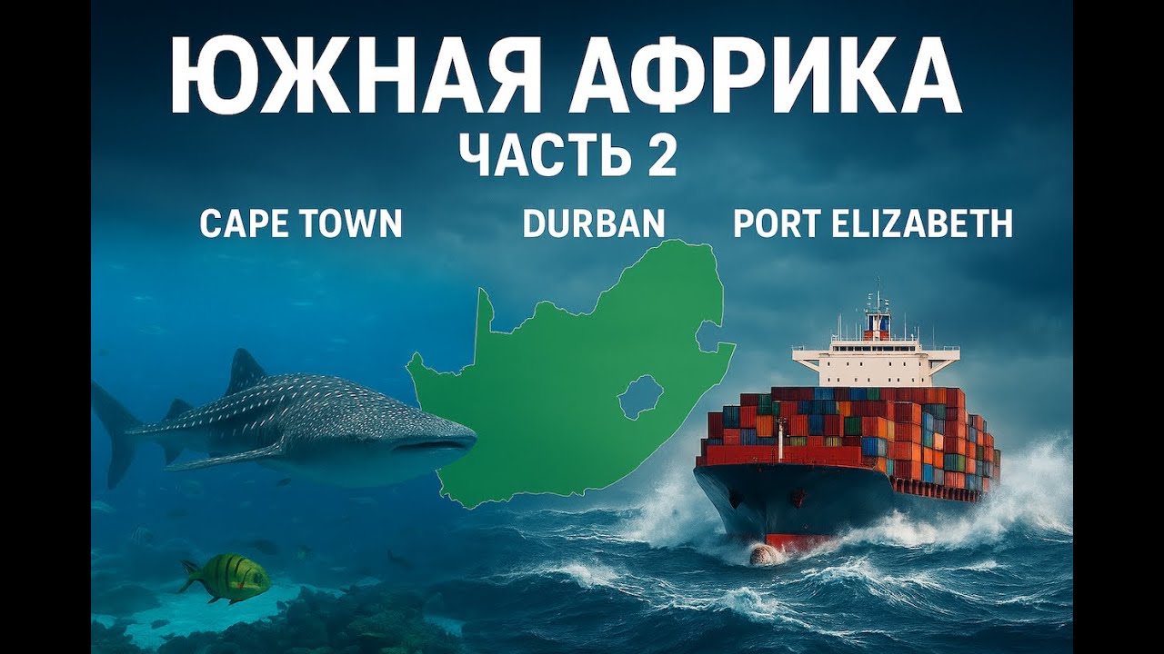 Южная Африка Часть 2 #life #sea #море #моряк #мир #мир #ship #