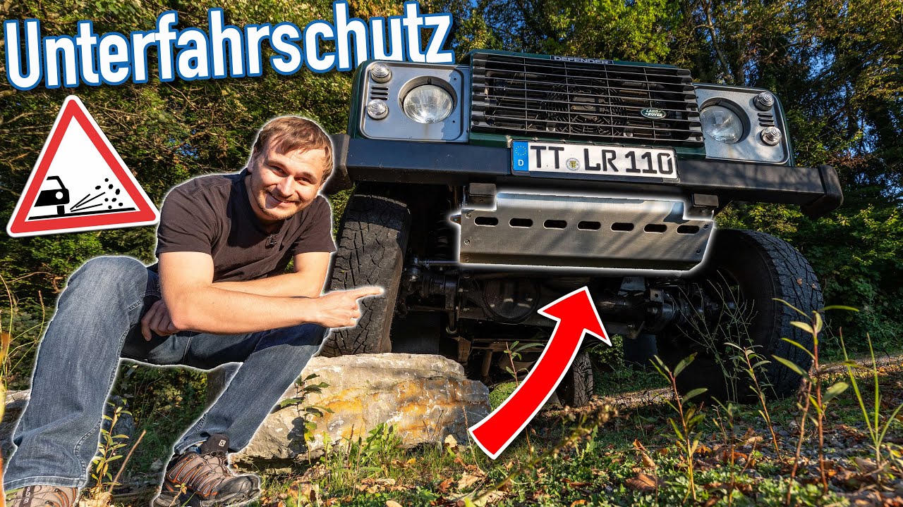Unterfahrschutz montieren | Defender Projekt #68