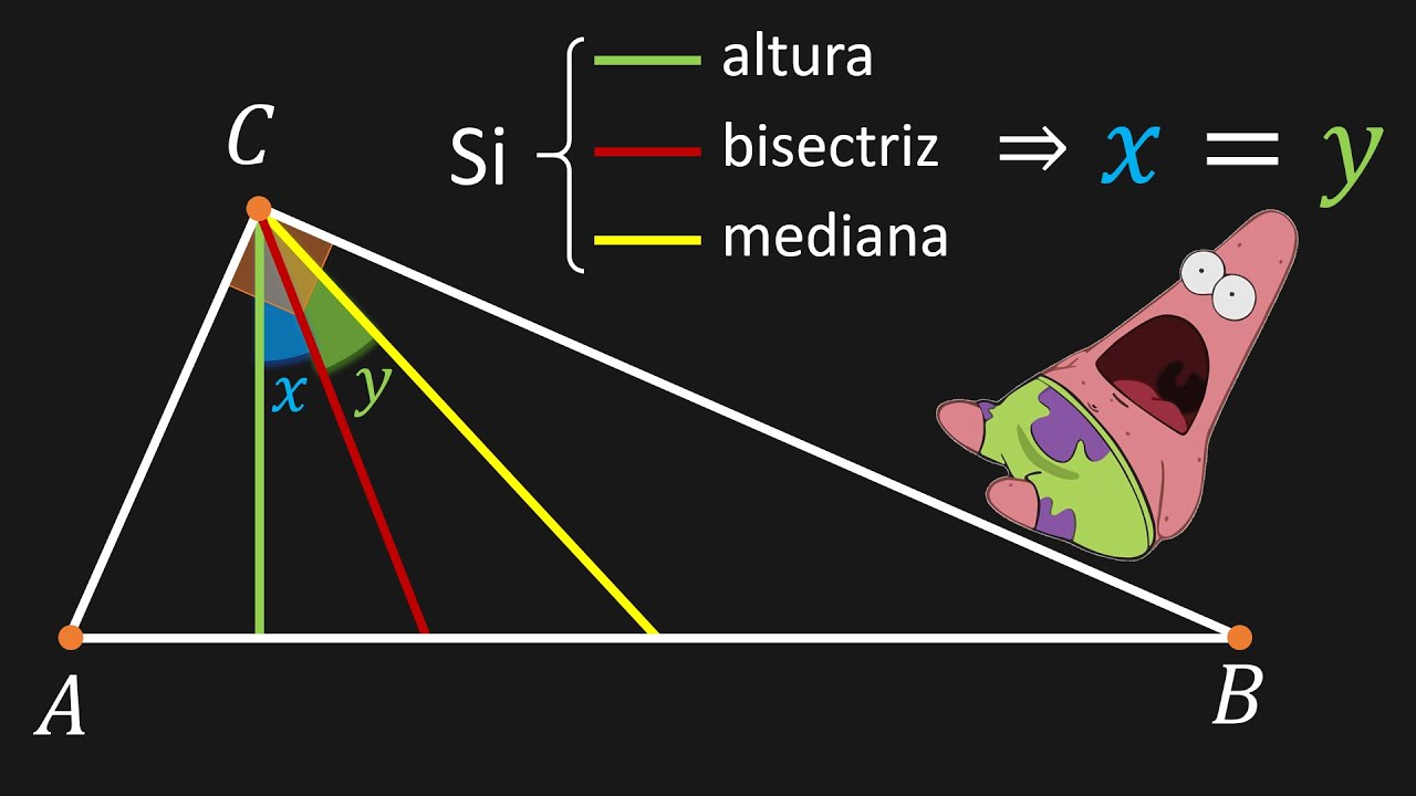 ¡Curiosa propiedad de los triángulos rectángulos!