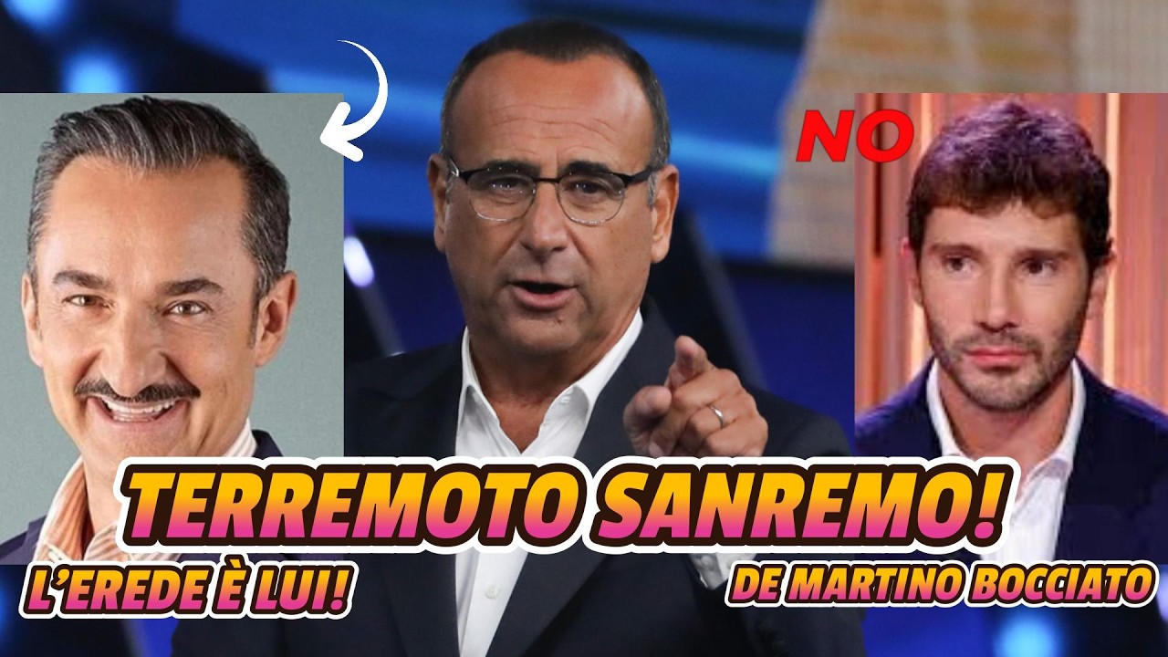 TERREMOTO SANREMO 2027: Conti 