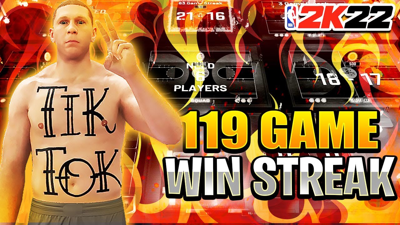 I PULLED UP ON THE HIGHEST STREAK EVER IN NBA 2K22!