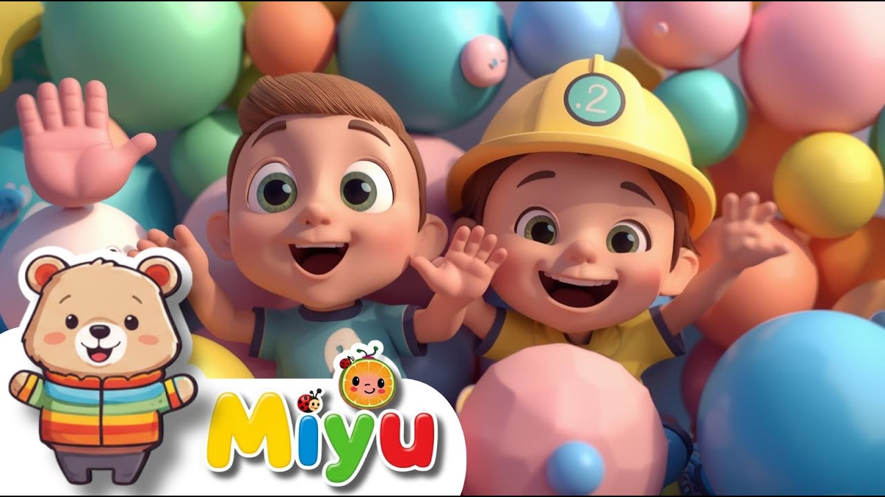 🚗🚒👮‍♂️ Leren met Liedjes: Handen Wassen, Kleuren, Tellen & Meer! | Miyu Kinderliedjes