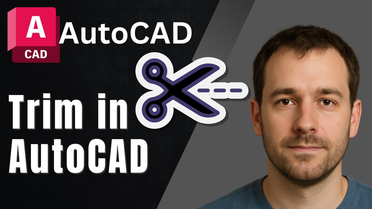 AutoCAD: How to Use the TRIM Command (2025 Tutorial)