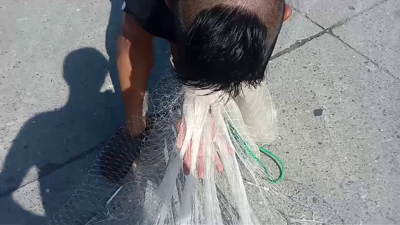 (台灣投網師)講解飛網遠投