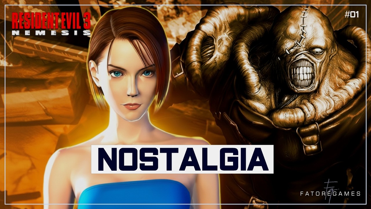 Resident Evil 3 Nemesis  (1999) Gameplay Clássico BRUTAL | PS1 - EP1
