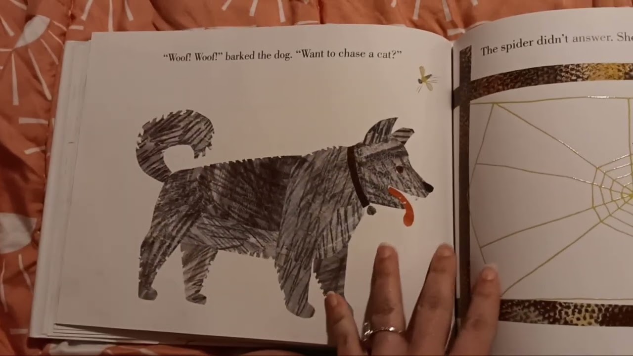 Storytime! 'The Very Busy Spider' By Eric Carle 🕷 🕸 