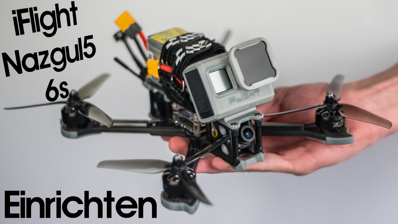iFlight Nazgul5 6s - Tutorial - Empfänger anschließen und Betaflight konfigurieren