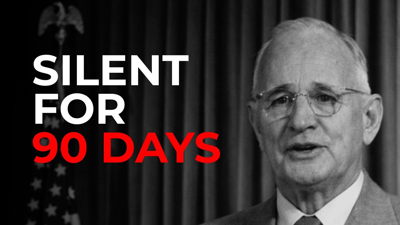 Take This 30-Day Vow of Silence | Napoleon Hill
