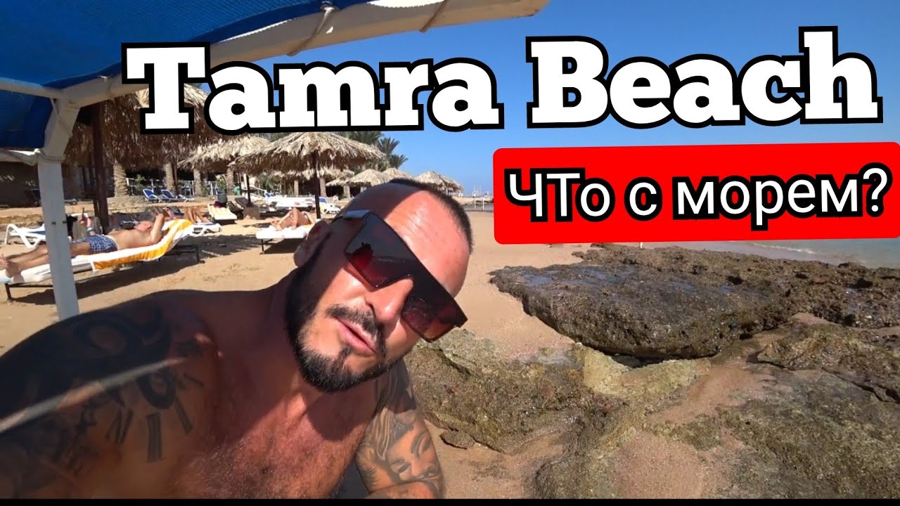 Египет 🇪🇬 ХОЧЕШЬ ПЛАВАТЬ? Tamra Beach Resort 4* Район Набк Заход в море с берега ресторан номер