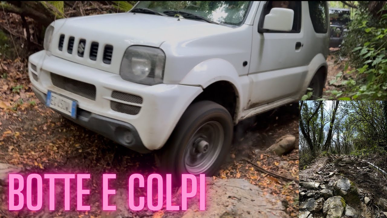 JIMNY ORIGINALE PERCORSO OFFROAD HARD 300 metri in 3 ore