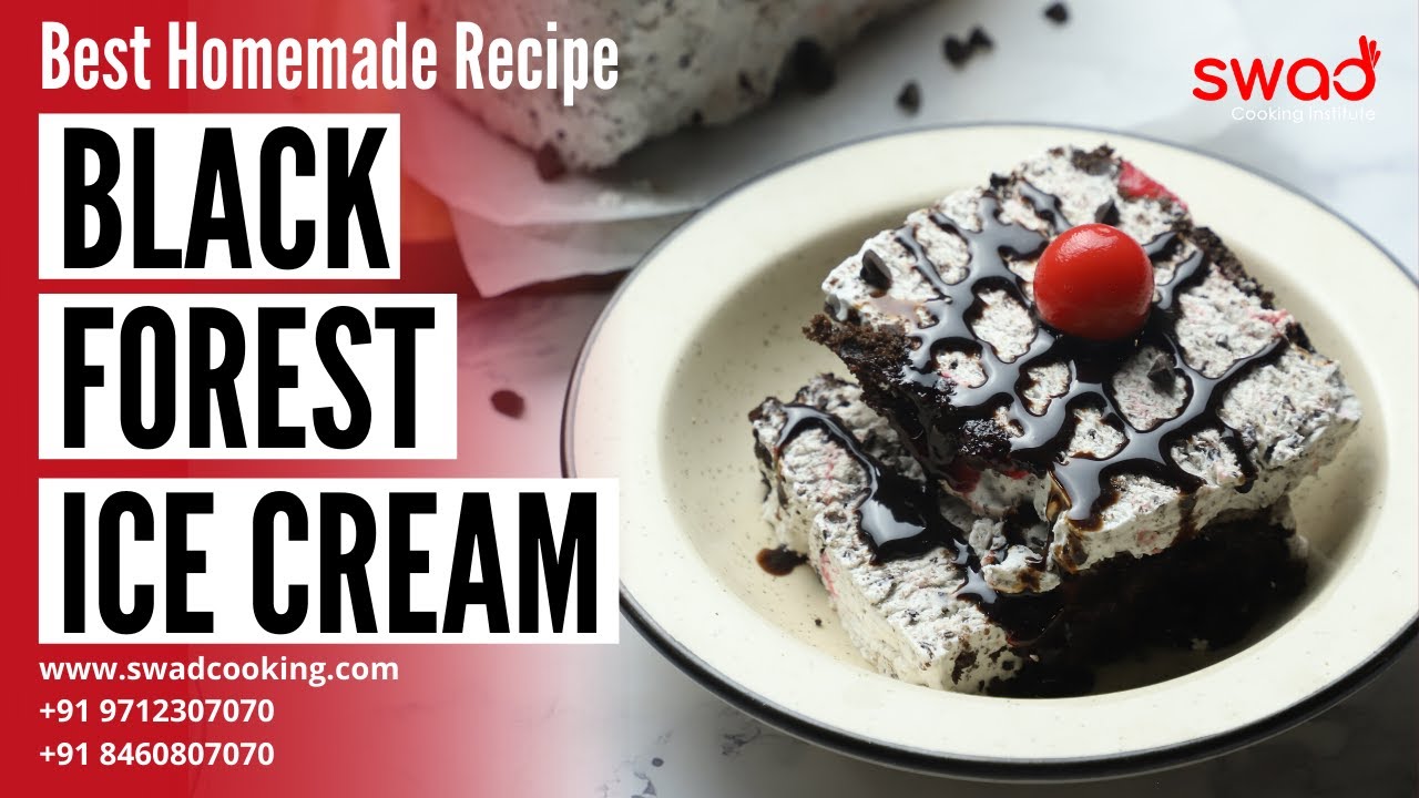 🔴 Live ~ Black Forest Ice Cream | Best Home Made Ice Cream Recipe | Quick & Easy Recipe