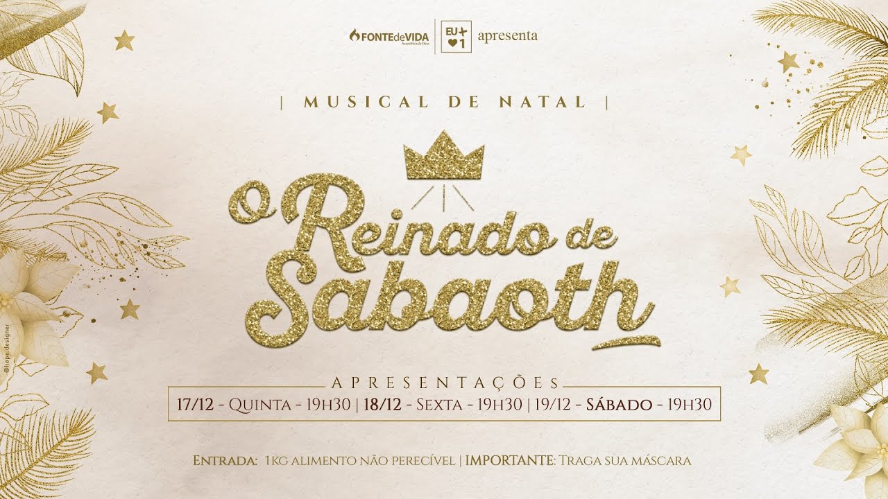 O Reinado de Sabaoth | Musical de Natal