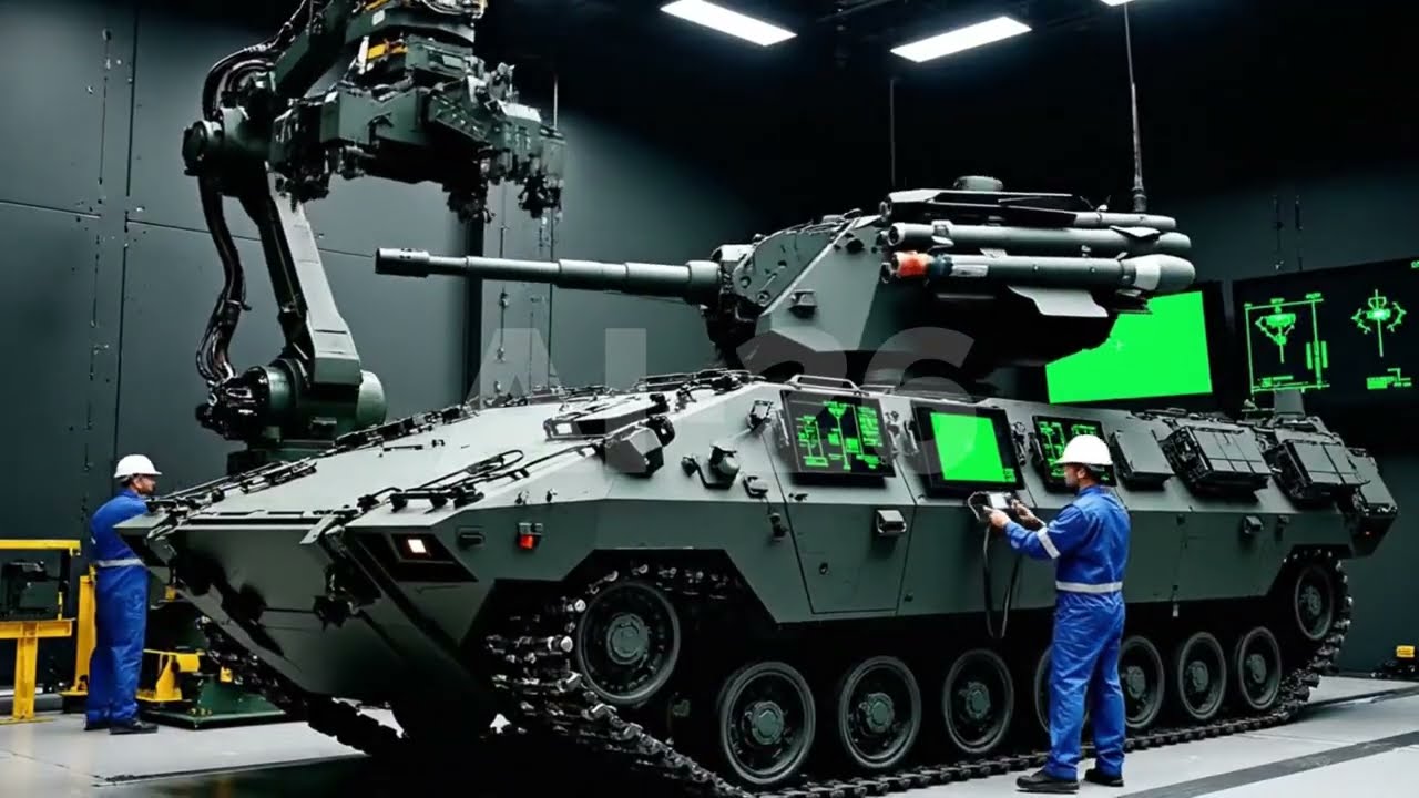 Inside the US VEHICAL ARMOR Factory: The Secret Tech Behind AI Combat (Full Process)