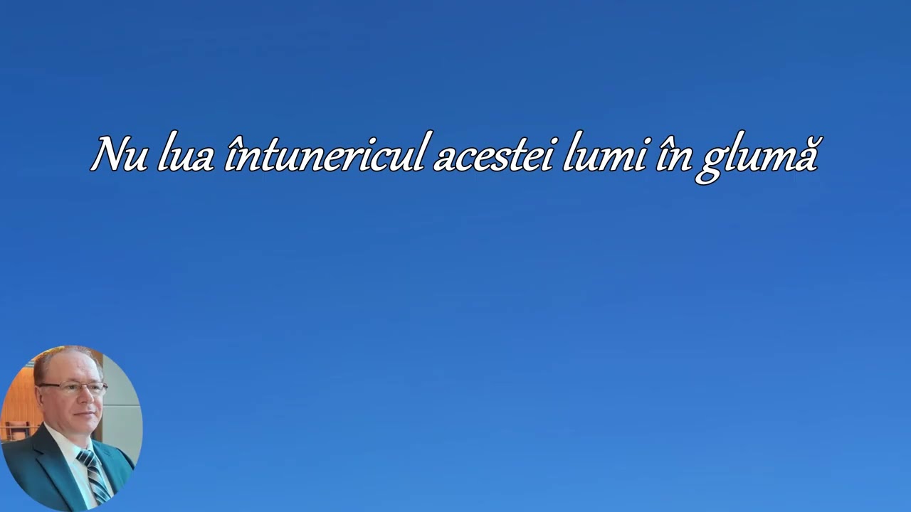 Nu lua întunericul acestei lumi în glumă | Radu Holka