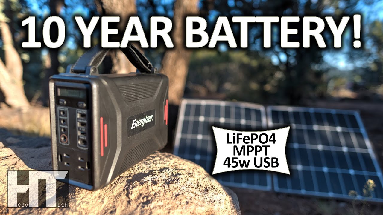 ENERGIZER 240wh LiFePO4 MPPT Solar Generator | Portable Power Station Review
