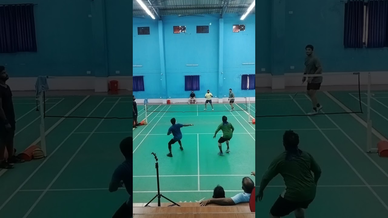 BALA/SATISH VS ABHI/HEMANTH | BADMINTON | DOUBLES | INDEPENDENCE TOURNAMENT
