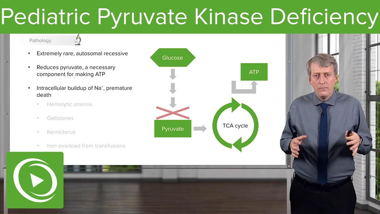 Pediatric Pyruvate Kinase Deficiency, Autoimmune Hemolytic Anemia –Pediatric Hematology | Lecturio