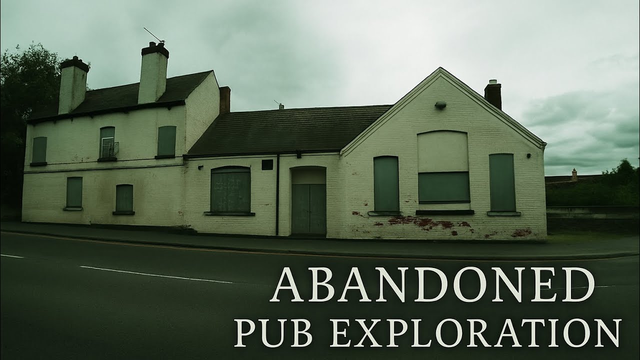 Исследуем заброшенный паб «Wagon and Horses» | Kirkby-in-Ashfield, Nottingham Urban Exploration