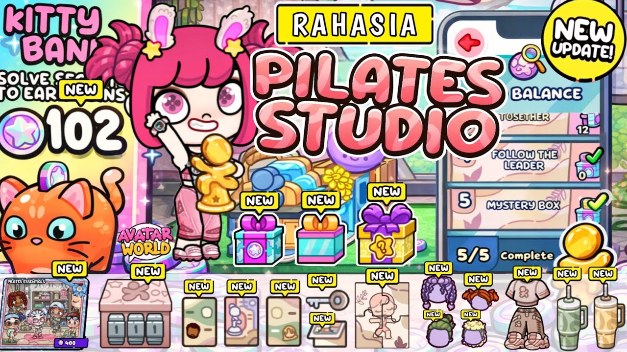 RAHASIA UPDATE PILATES STUDIO DI AVATAR WORLD PAZU