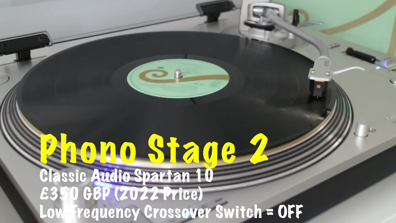 Phono Stage Comparison - The Results! Graham Slee Accession vs Classic Audio Spartan 10