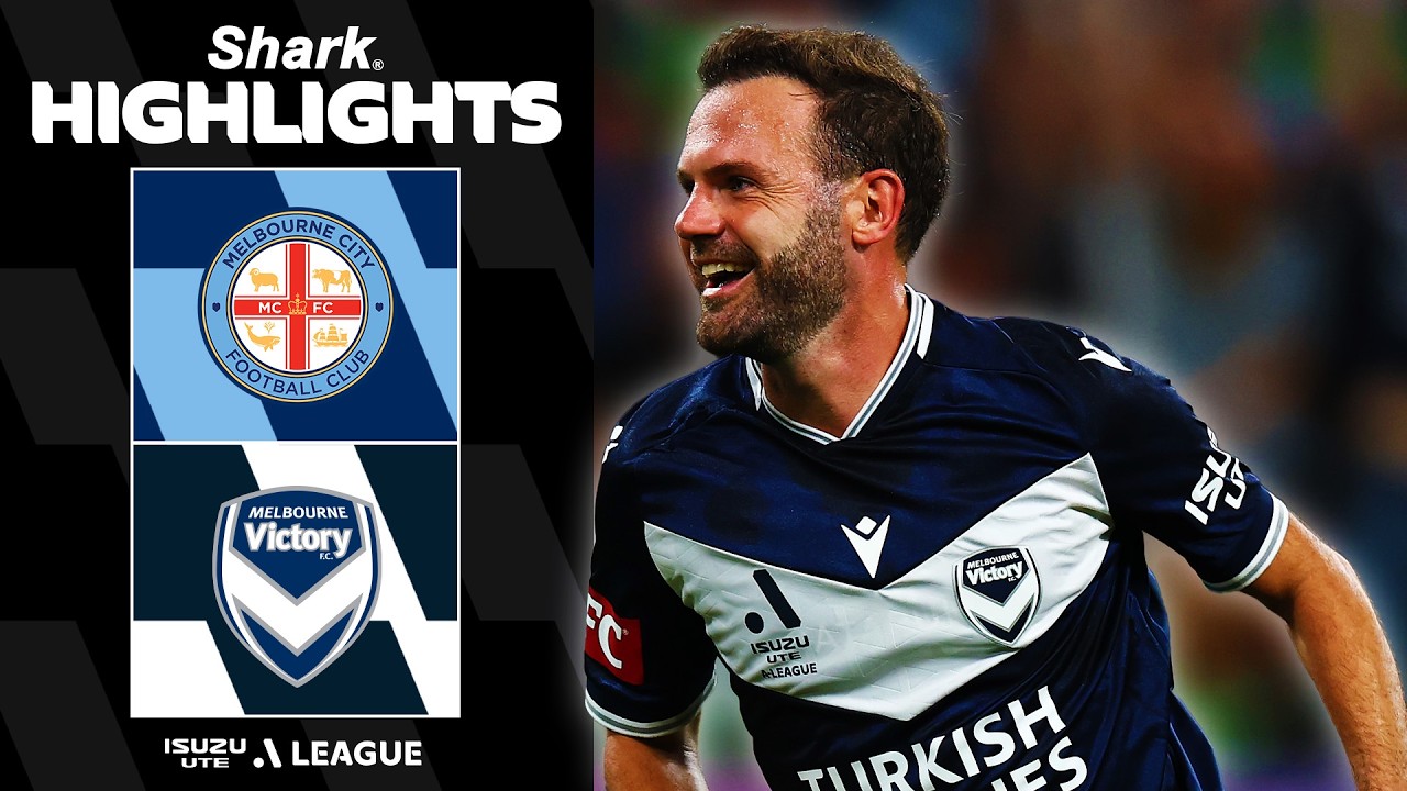 Melbourne City v Melbourne Victory | SHARK HIGHLIGHTS | Isuzu UTE A-League 2025-26 | Round 18