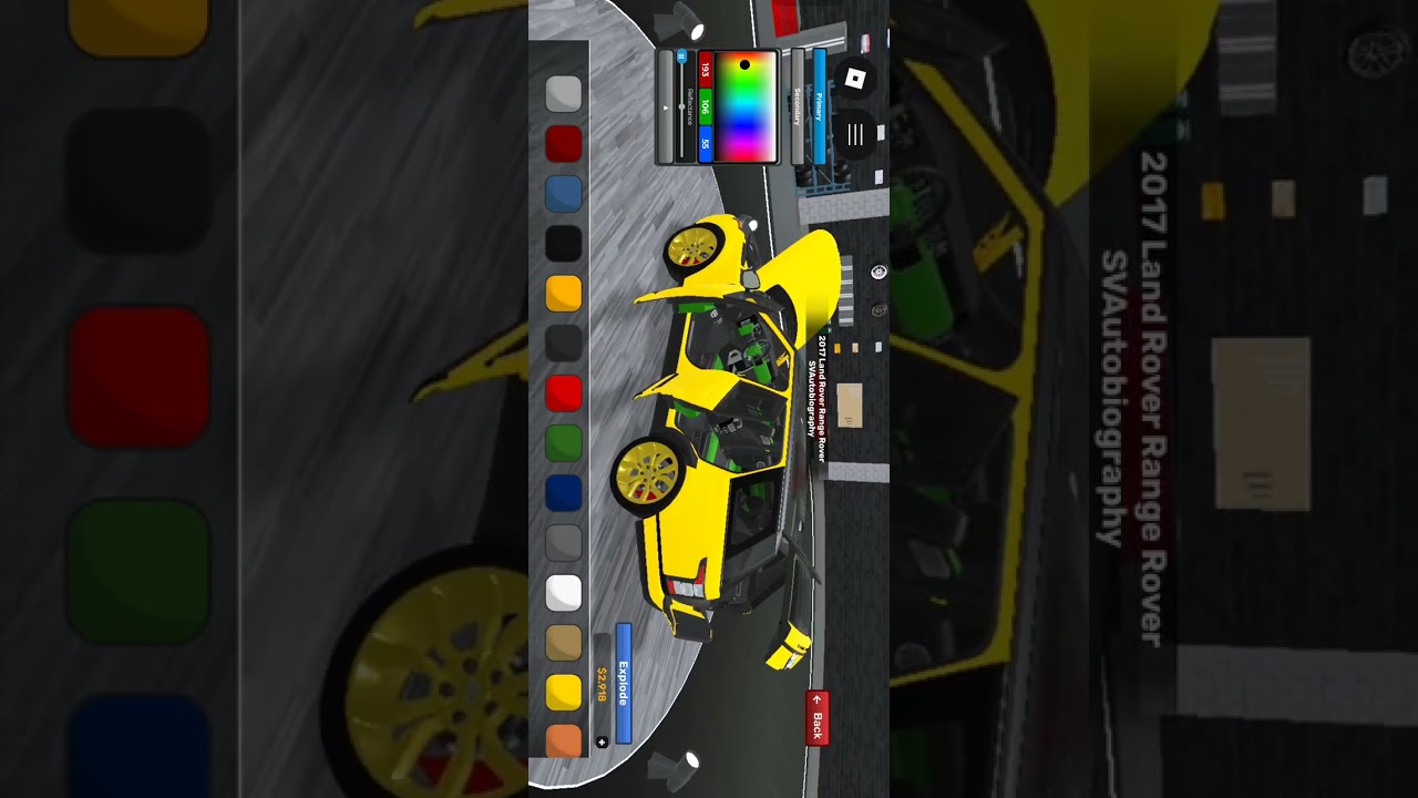 Playing driving empire in roblox 😄