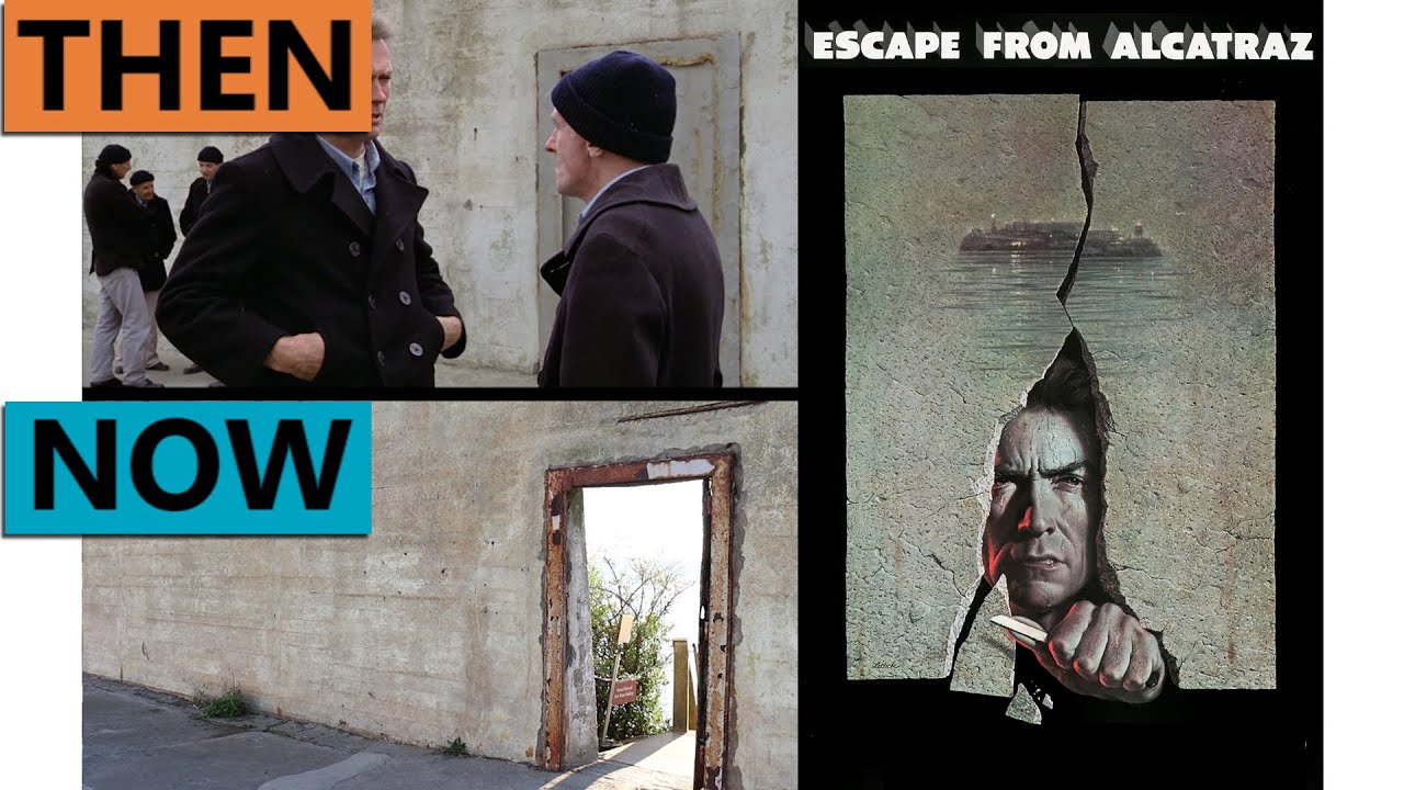 Escape From Alcatraz | Then & Now 1970s San Francisco | Filming Locations California