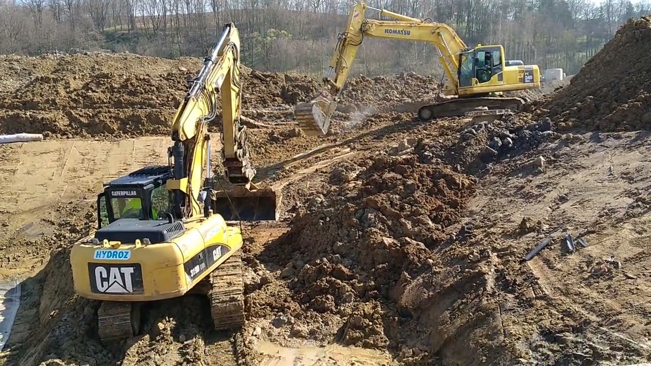 DK75 Łącznik Brzeski &ndash; Wykop pod zbiornik ZB3 w km 5+000 &ndash; 20.03.2024