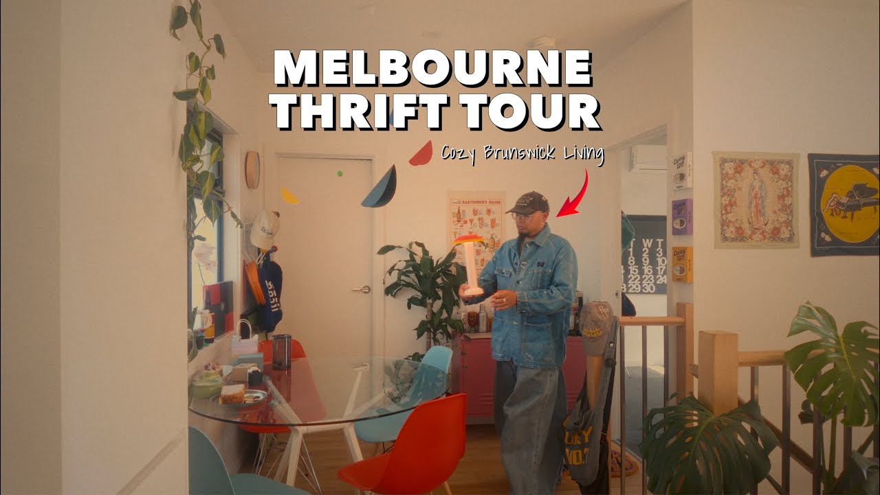 Thrift with me in Brunswick | A Cozy Sustainable Day in Melbourne