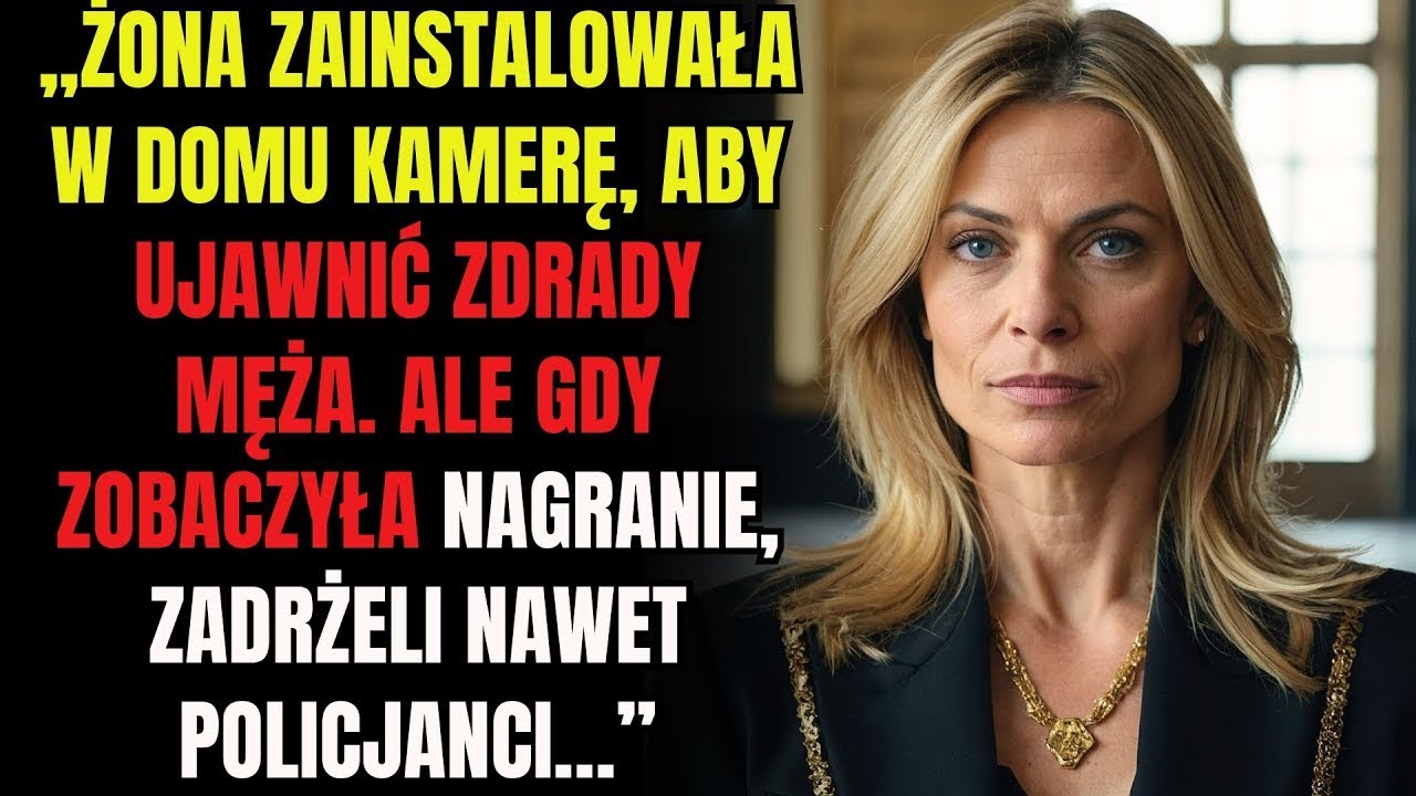 Żona zainstalowała w domu kamerę, aby ujawnić przygody męża  Ale kiedy zobaczyli nagranie, wszyscy