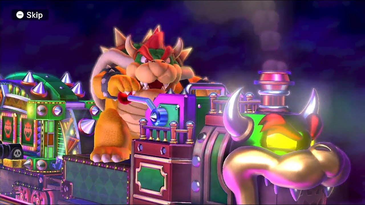 Mario Party 10 - Mushroom Park (Bowser Vs. Team Mario) Wario, Luigi, Waluigi, Spike #17