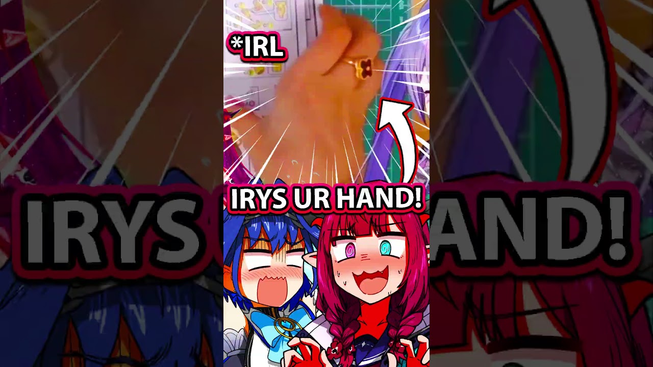 IRyS Accidentally Shows Her IRL HANDS [Hololive | Biboo Kronii IRyS]