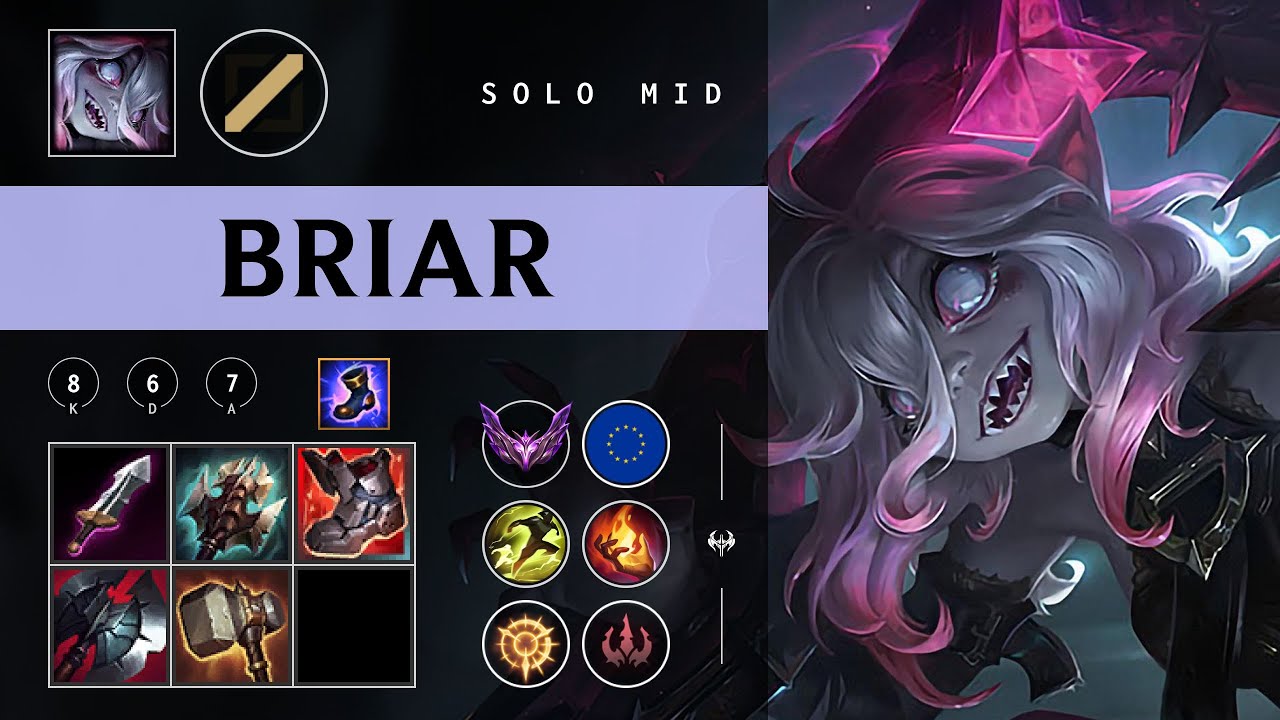 Briar Mid vs Vex - EUW Master Patch 26.02