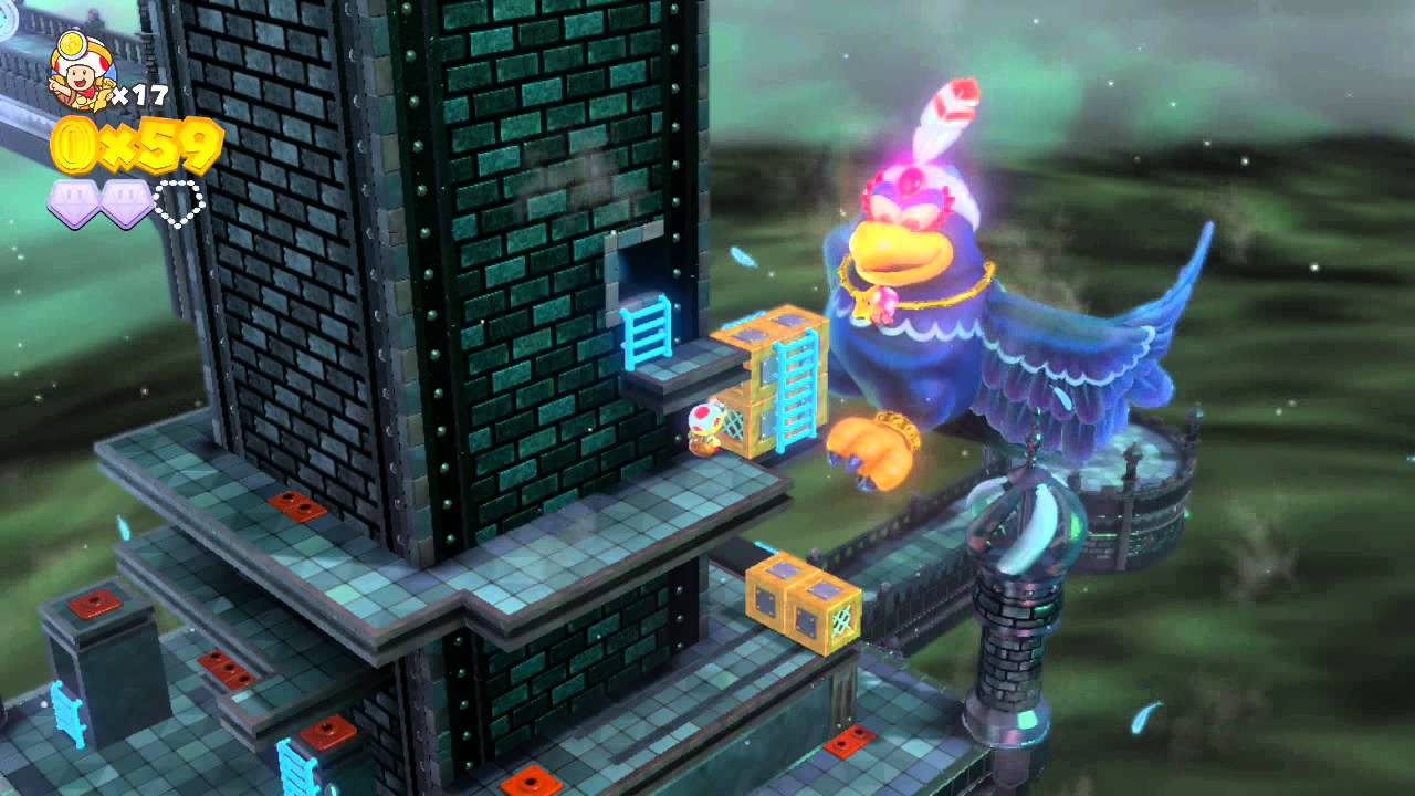 Captain Toad Treasure Tracker: 1-18  Wingo's Watchtower (Boss)