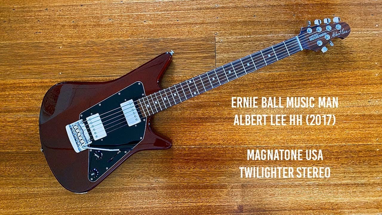 Ernie Ball Music Man: Albert Lee HH   |   Magnatone Twilighter Stereo