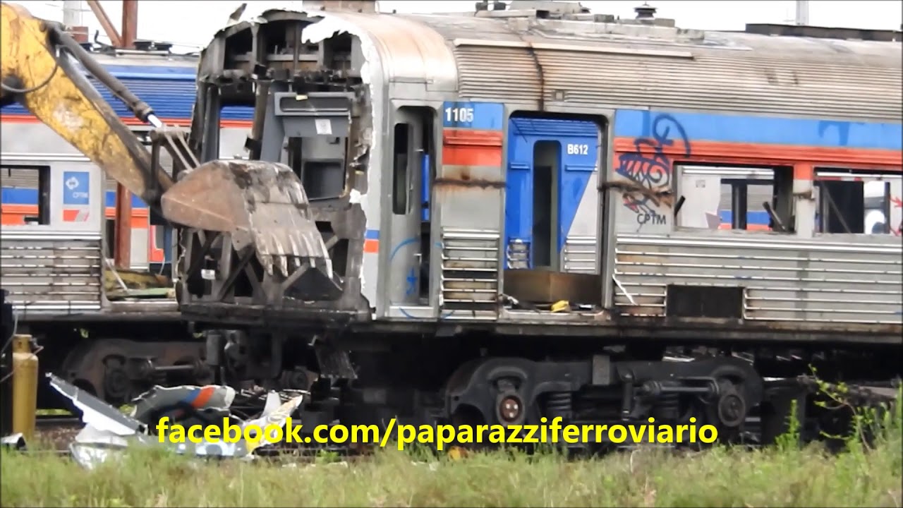 CORTE DE TRENS 1100 e 1600 da CPTM