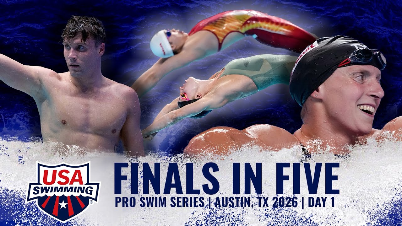 All Finals Races From Night One at the USA Swimming Pro Swim Series in Austin | Finals in Five