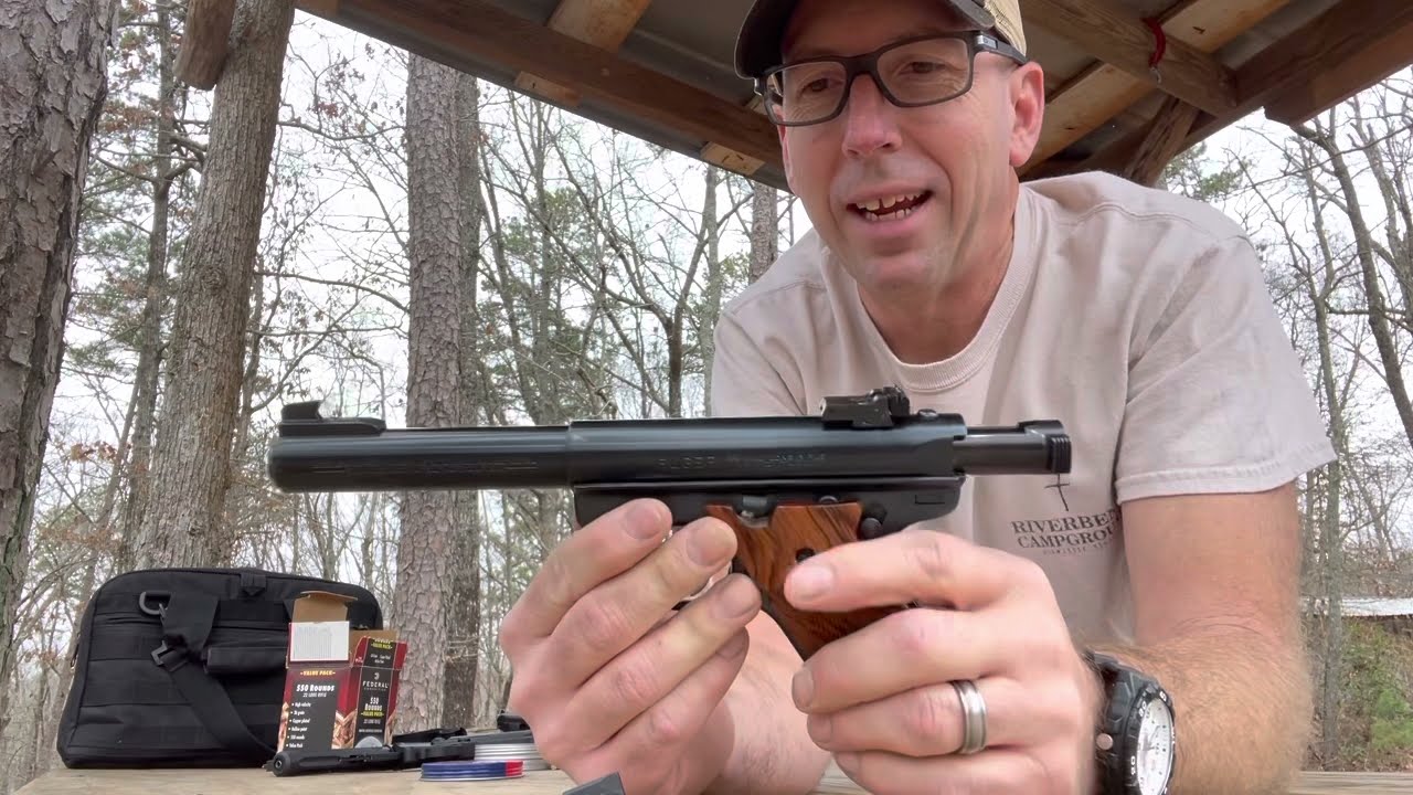 Ruger Mark 4 Umarex Pellet Pistol & Ruger Mark 2 .22 LR