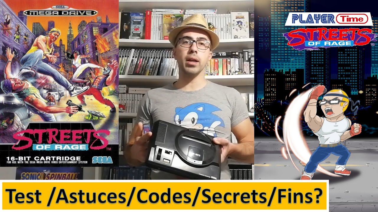 Ce que vous ne savez pas sur  Streets of rage ! Secrets/astuces/techniques/codes/boss/ Test/fins?