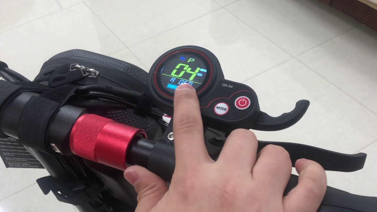 Hero S8 & Hero S9 Scooter display/throttle operation settings