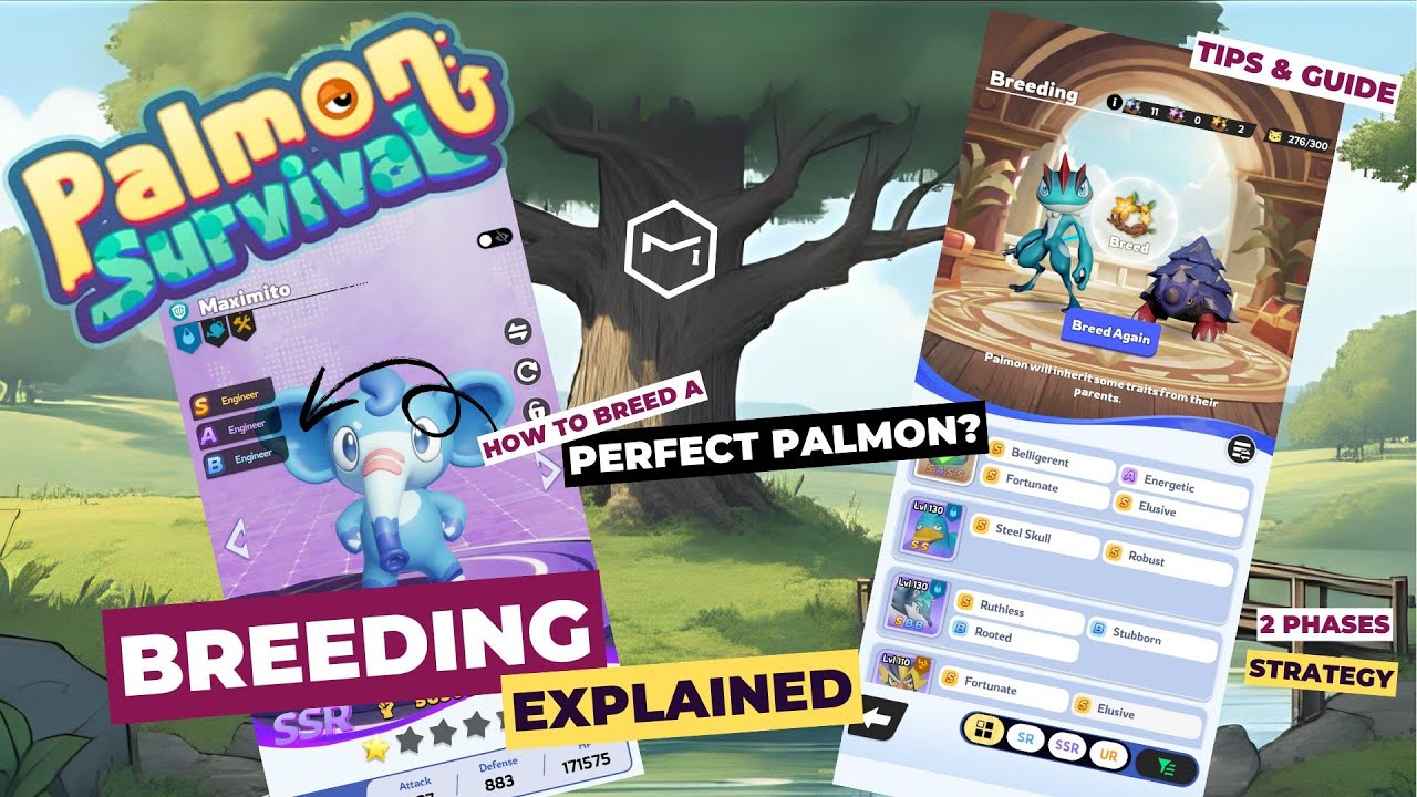 Palmon Survival Hero Tips & Breeding Guide | How to Breed the Perfect Palmon