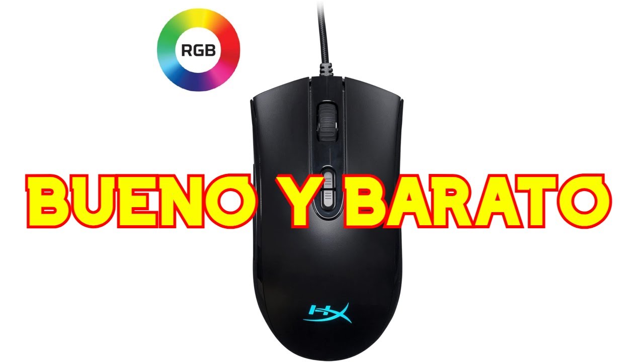 EXCELENTE mouse PRECIO + CALIDAD - HyperX Pulsefire Core RGB - Reseña en español