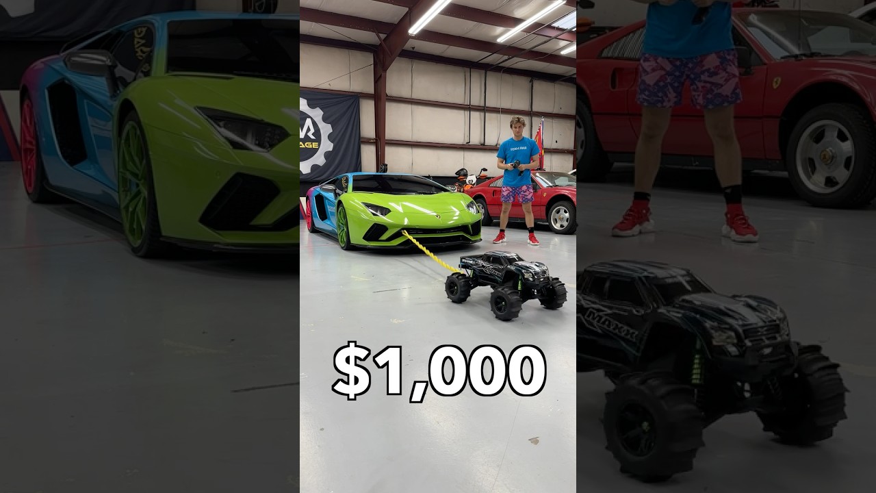 $6,000 RC Car vs Lamborghini🔥🚀
