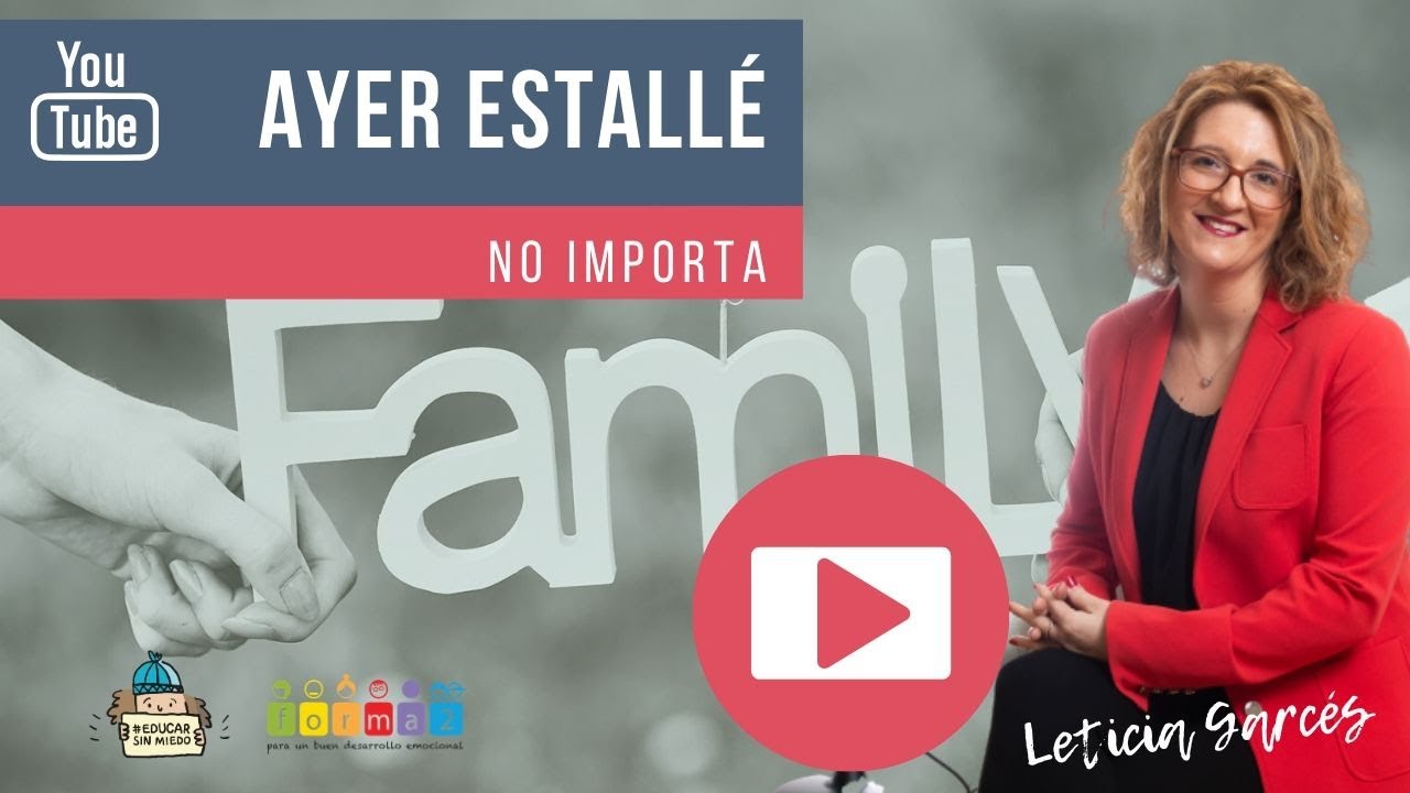 ¡Ayer estallé! No cuenta, tranquila