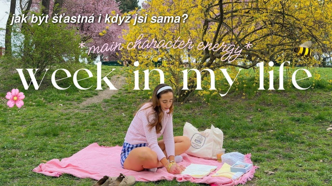 JAK B&Yacute;T HAPPY SINGLE? | WEEKLY VLOG: nat&aacute;čen&iacute; s Vogue, real talk o vztaz&iacute;ch, party & cvičen&iacute;