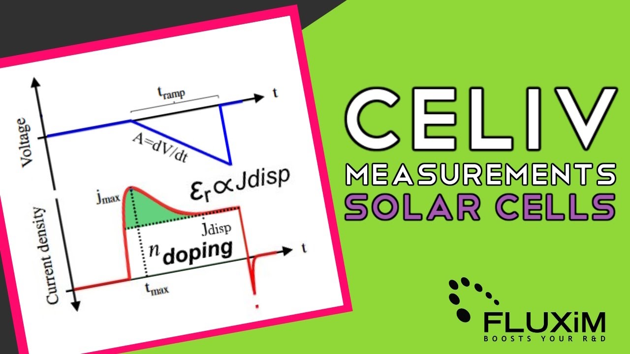 Performing CELIV Measurements on Perovskite and Organic Solar Cells with Paios