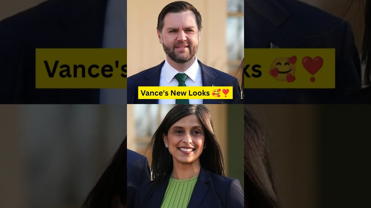 VP JD Vance & Usha Vance New Looks ❣️💥 #jdvance #ushavance #news #new #shortsfeed #viralshorts #usa