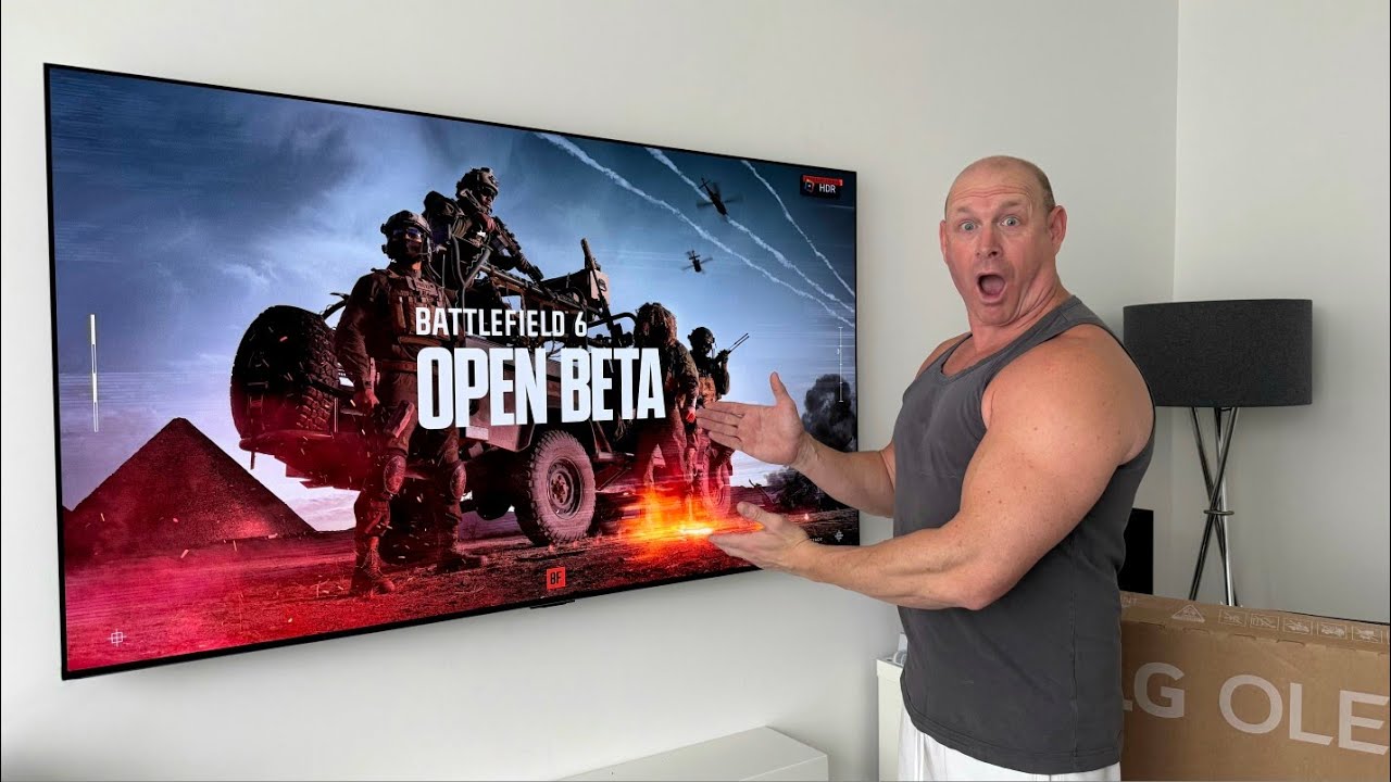 Battlefield 6 + LG G5 OLED = the ULTIMATE TV gaming experience!?